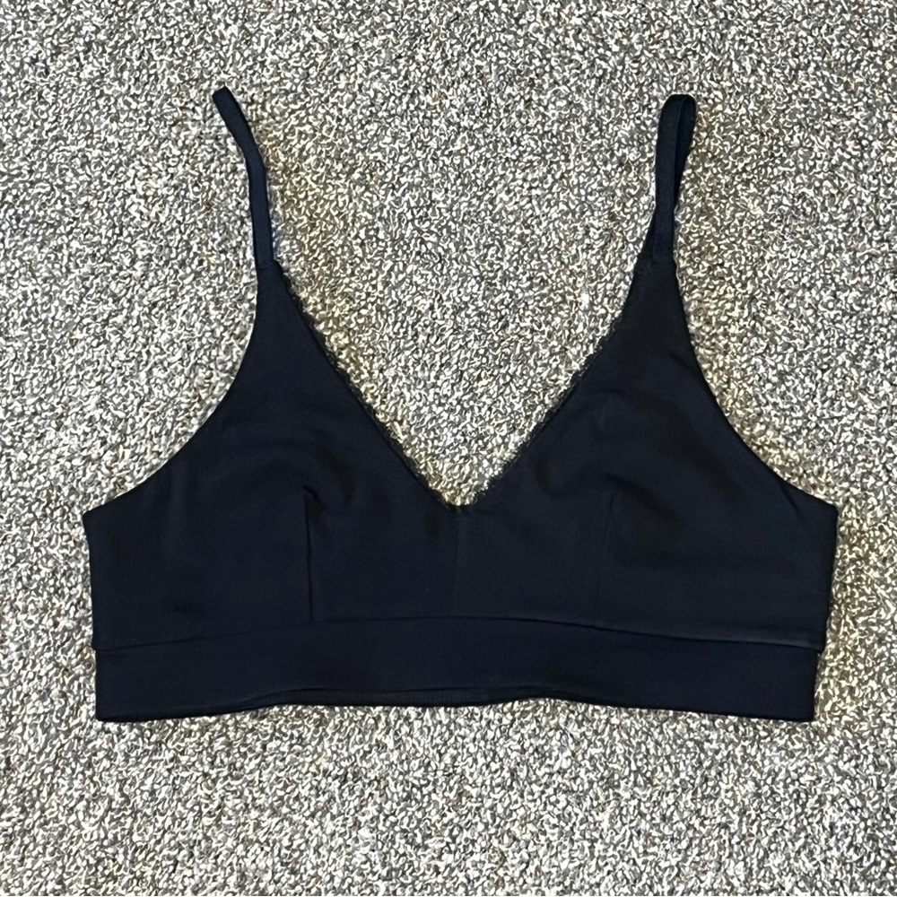 Pact Women's Black Bralette - Picture 3 of 5